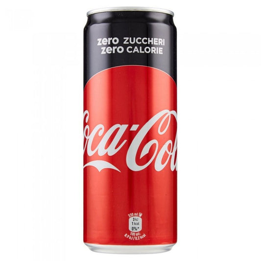 CocaCola Zero - Lattina 330ml
