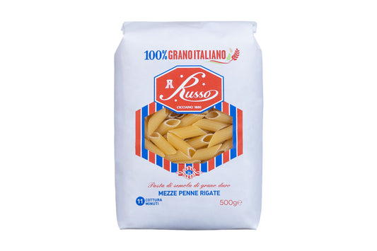Mezze Penne Rigate - Russo di Cicciano - 500gr